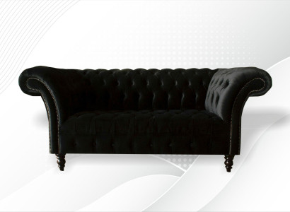 Chesterfield Two-seater Sofa 2 Seater Classic new Couches Sofas Upholstery new